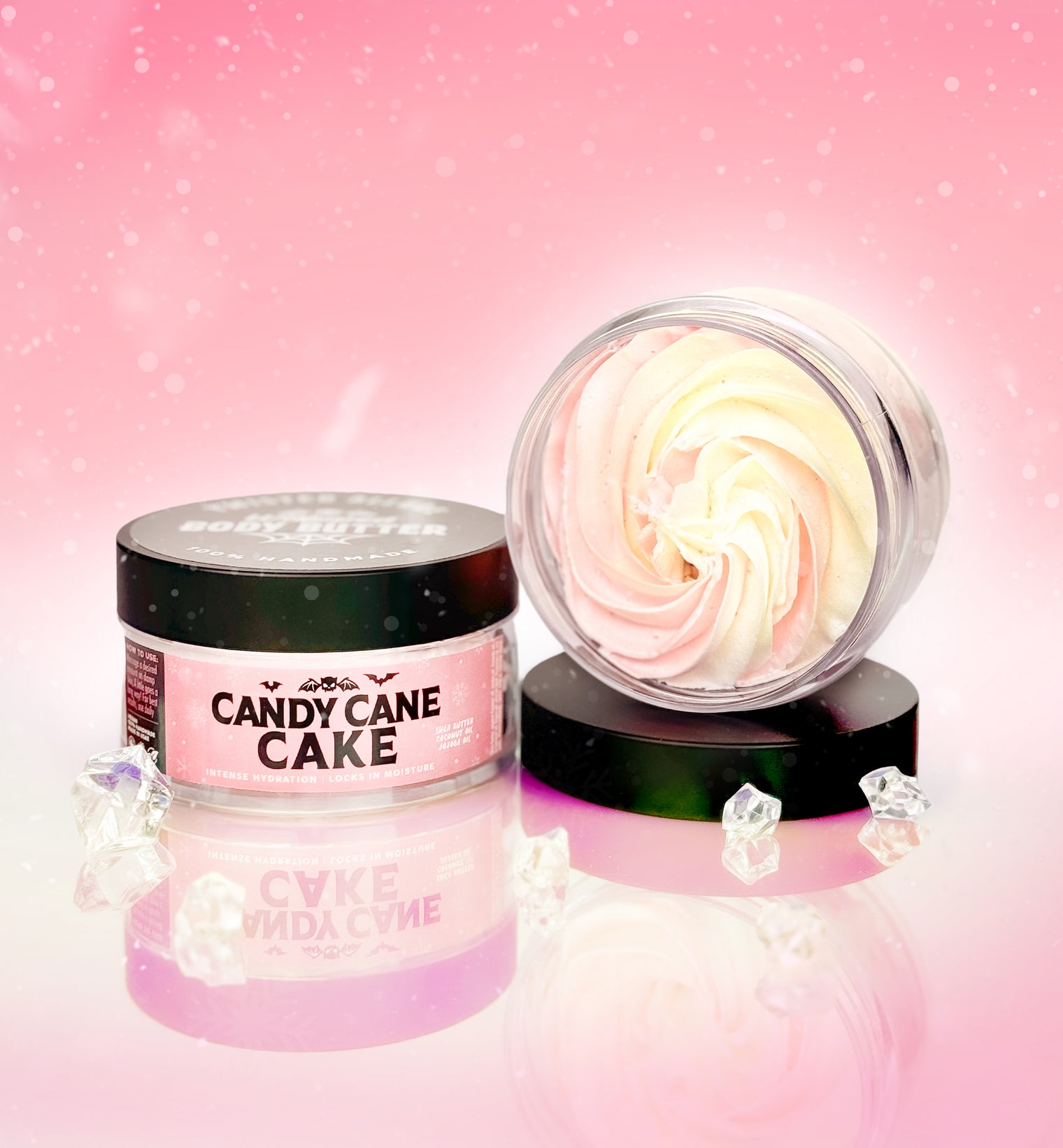 Candy Cane Cake Whipped Body Butter