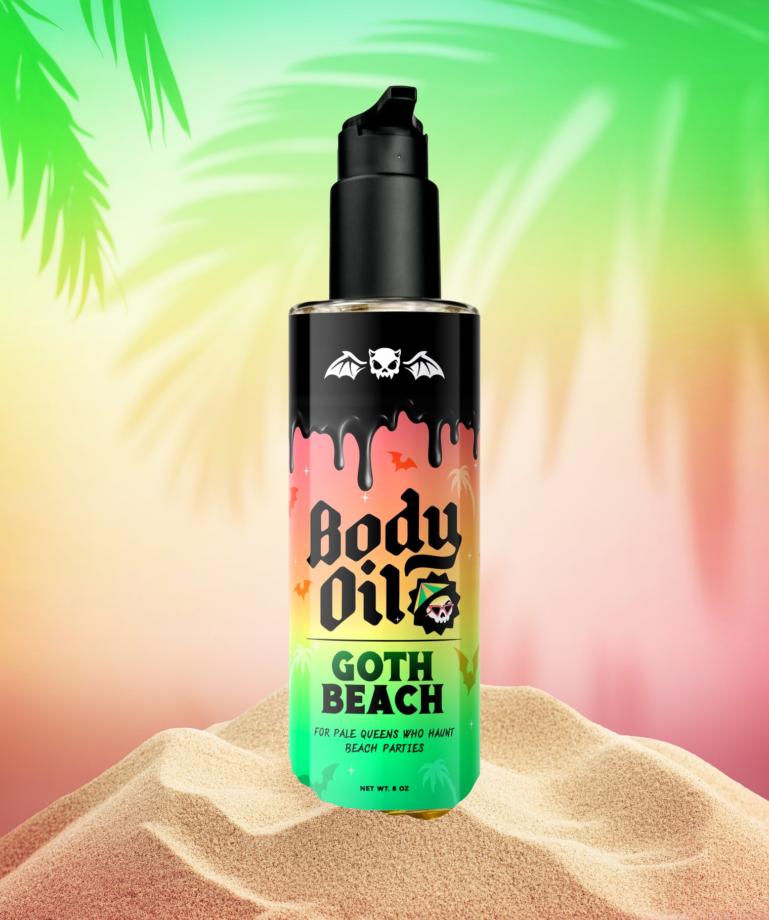 Goth Beach Body Oil