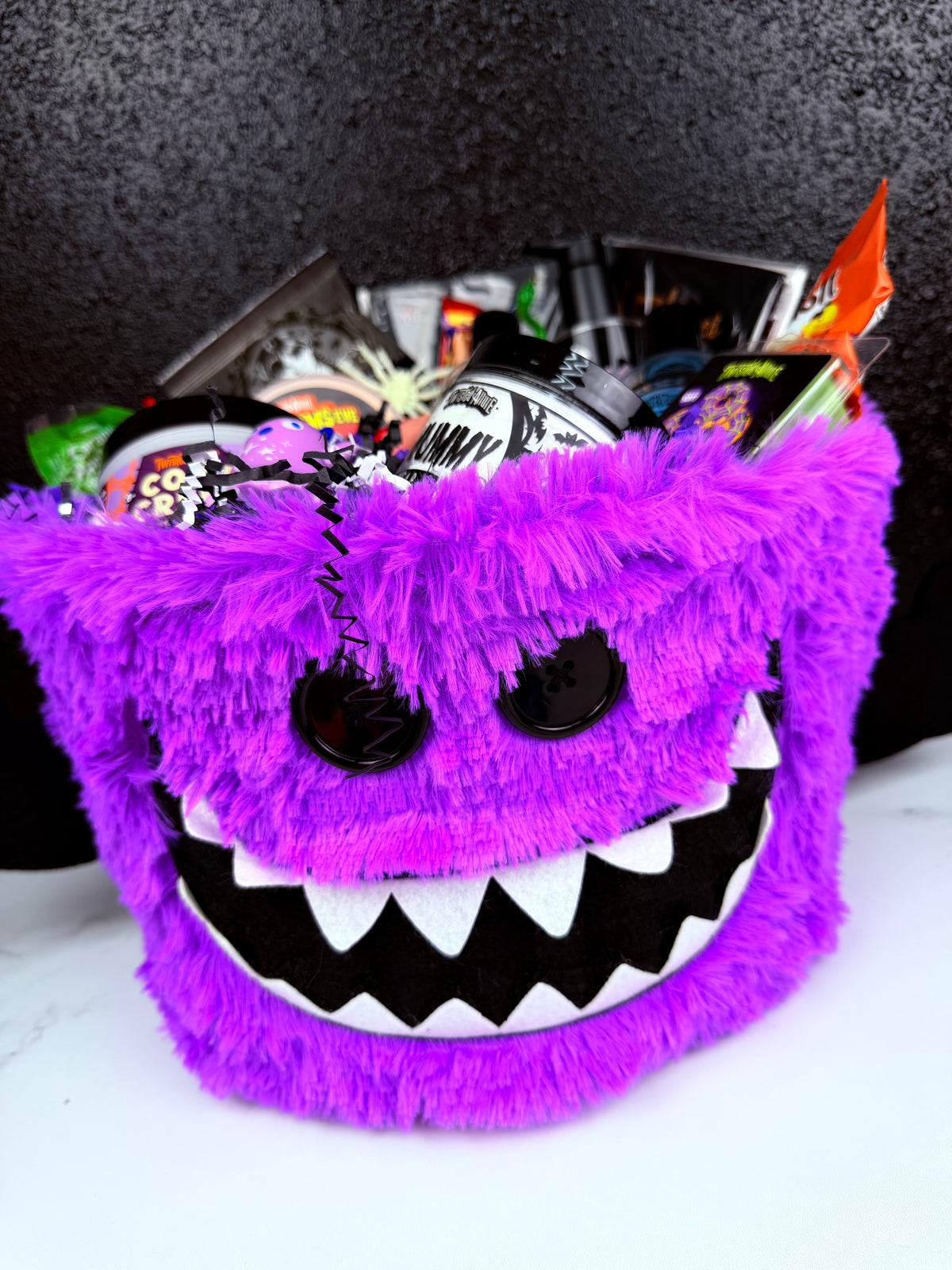 Purple Plush Monster