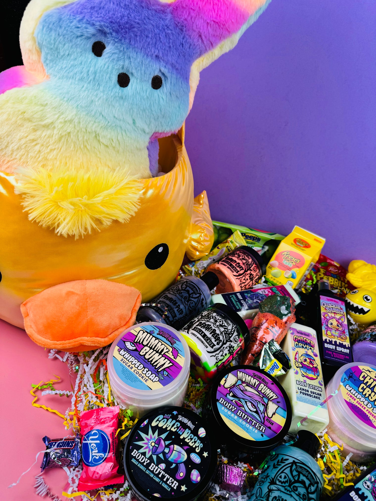 Ultimate Chick basket w peep