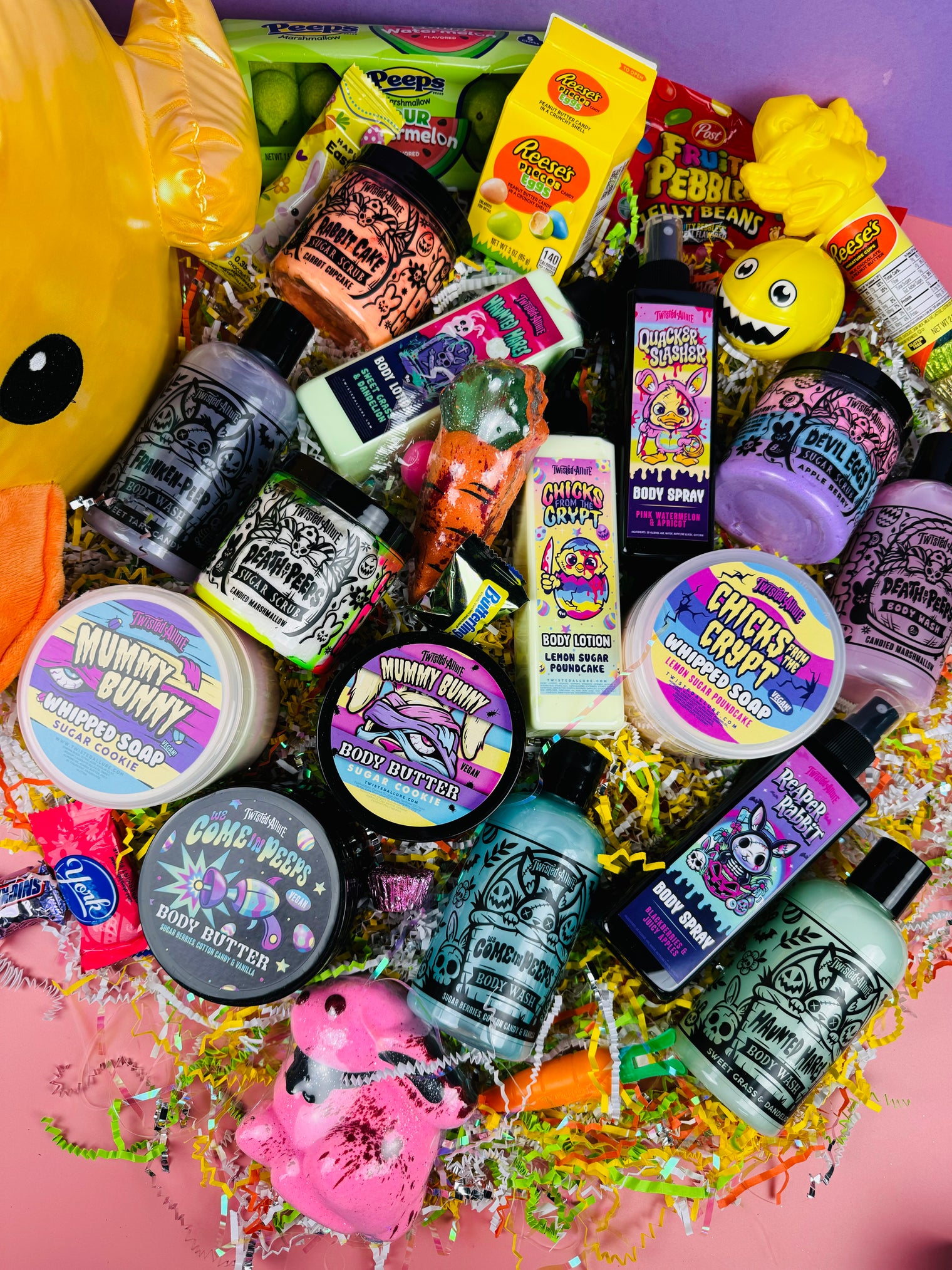 Ultimate Chick basket w peep