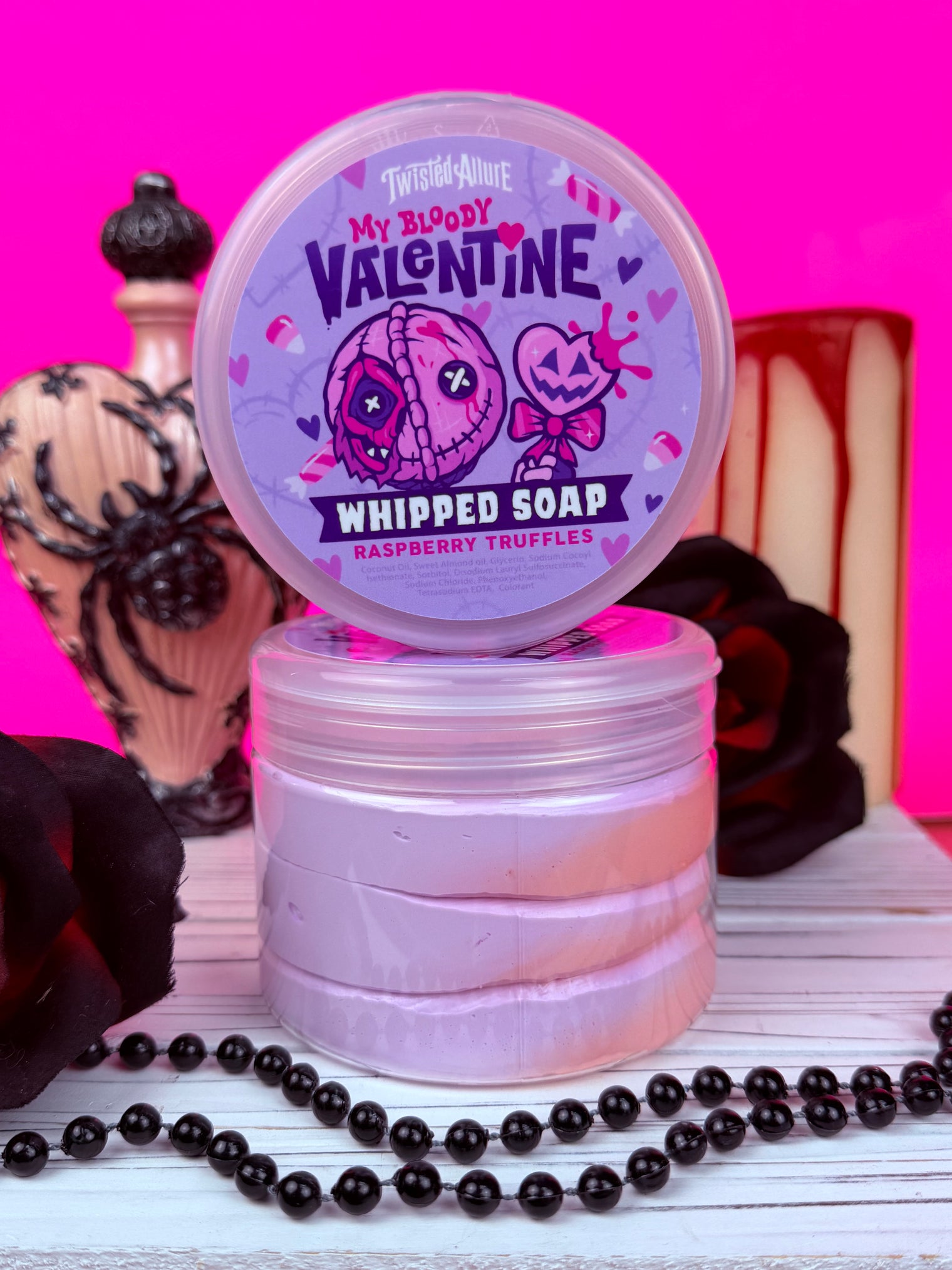My Bloody Valentine Whipped Soap