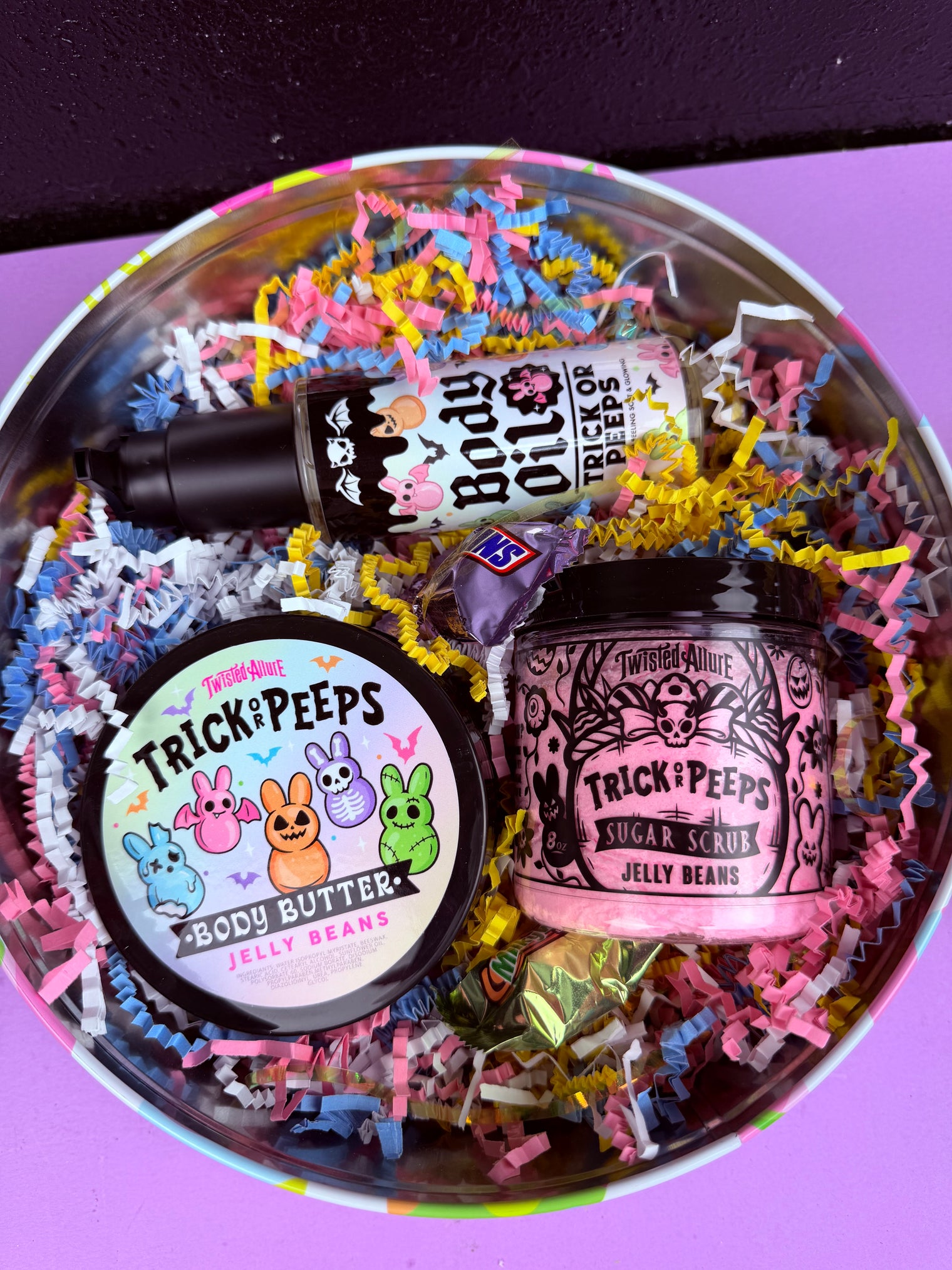 Trick Or Peeps Tin