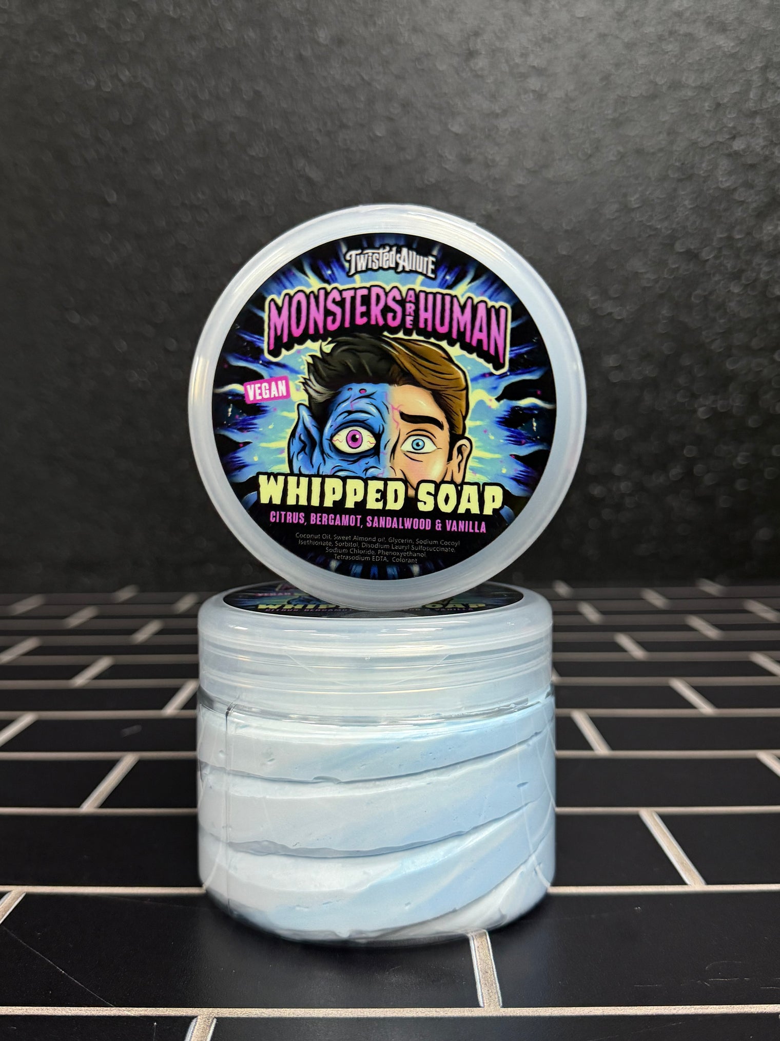 Monsters are Human Whipped Soap