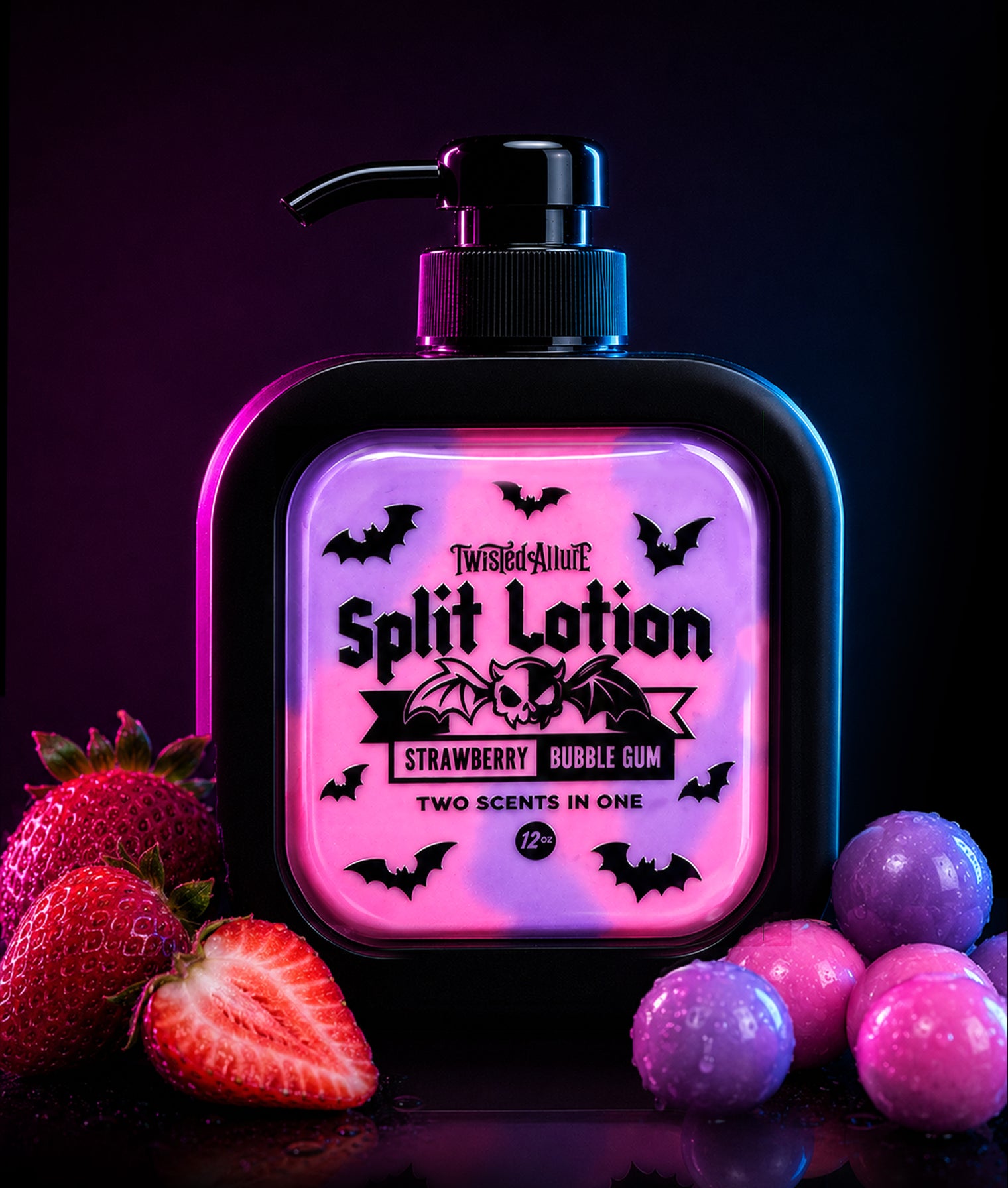 Strawberry & Bubble Gum Split Lotion