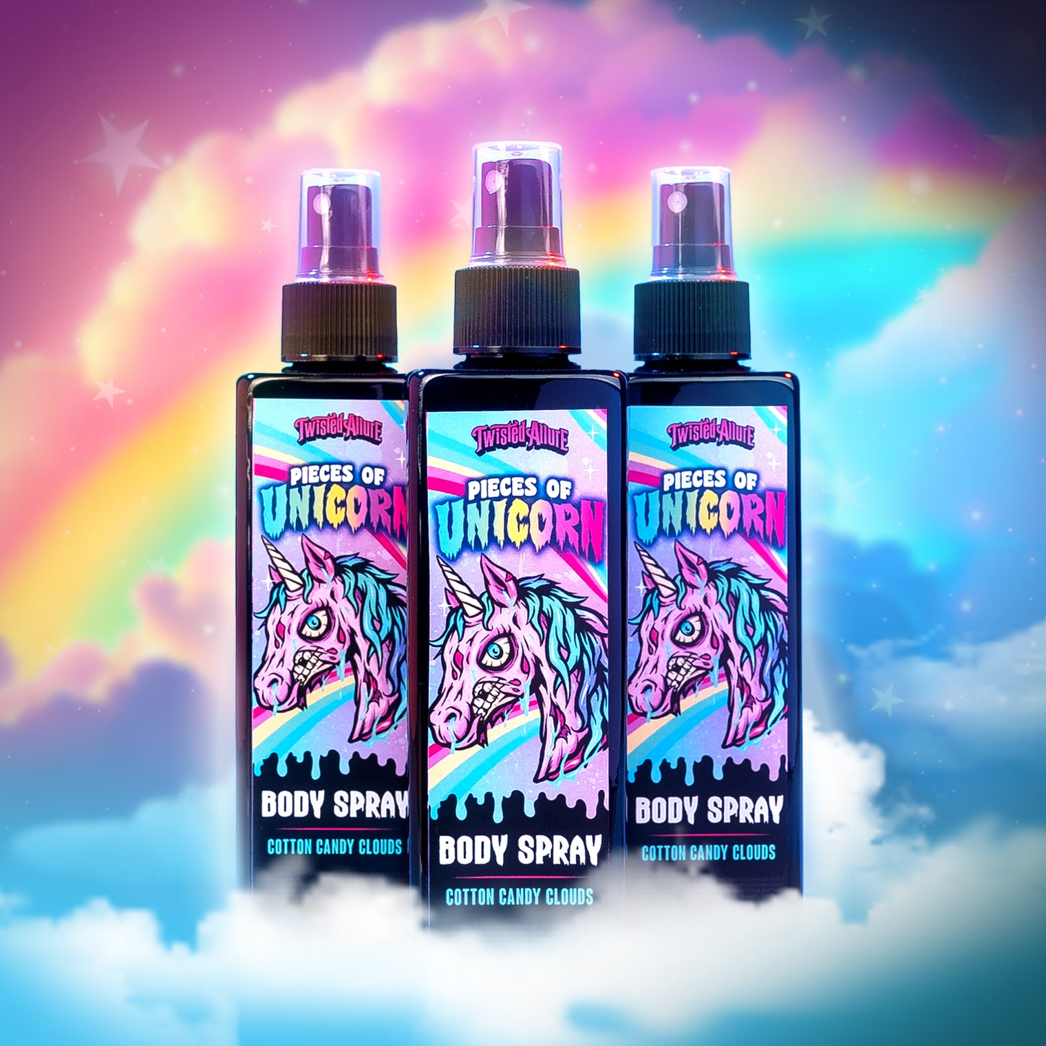 Pieces of unicorn Body Spray