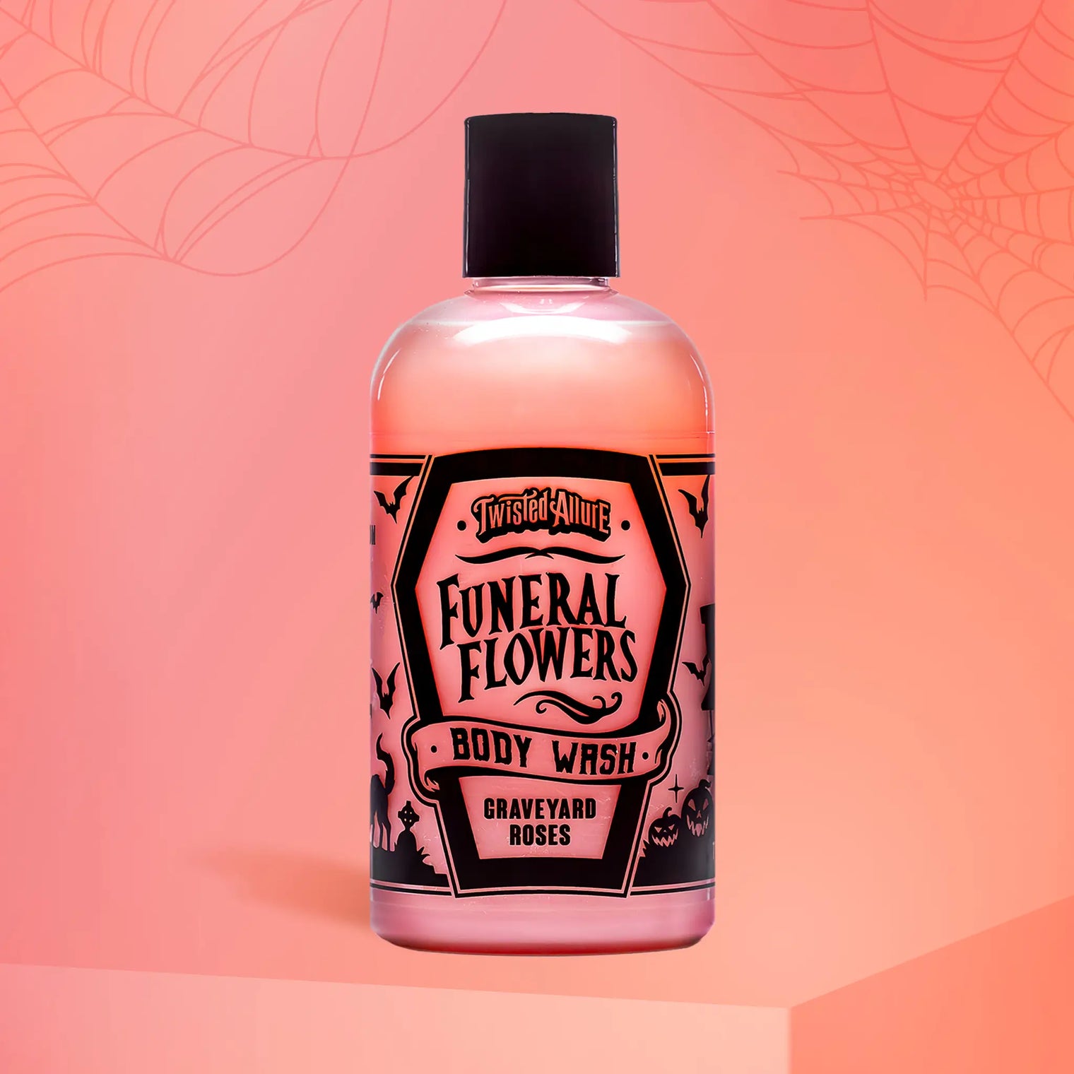 Funeral Flowers Body Wash