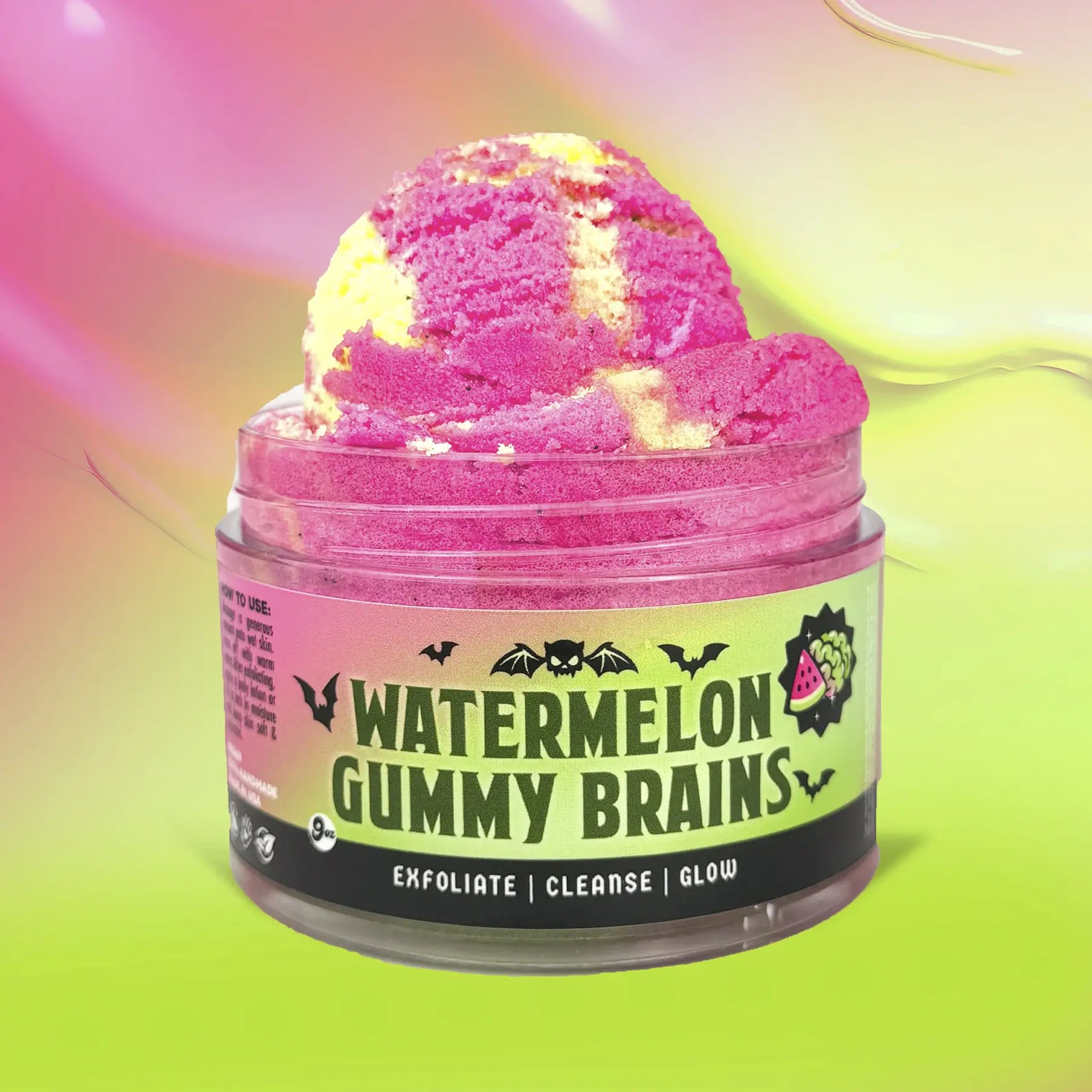 Watermelon Gummy Brains Cream Scrub