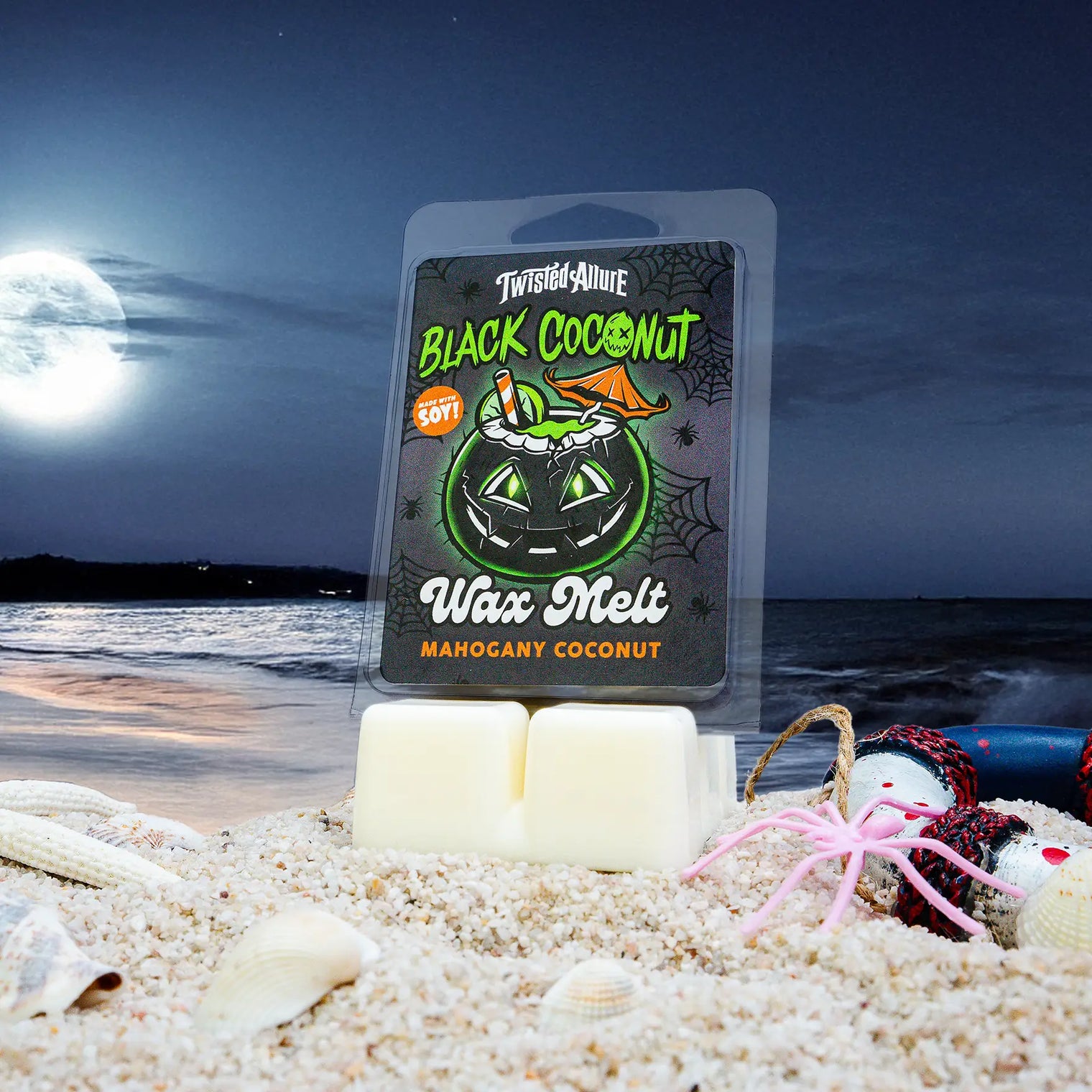 Black Coconut Wax Melt