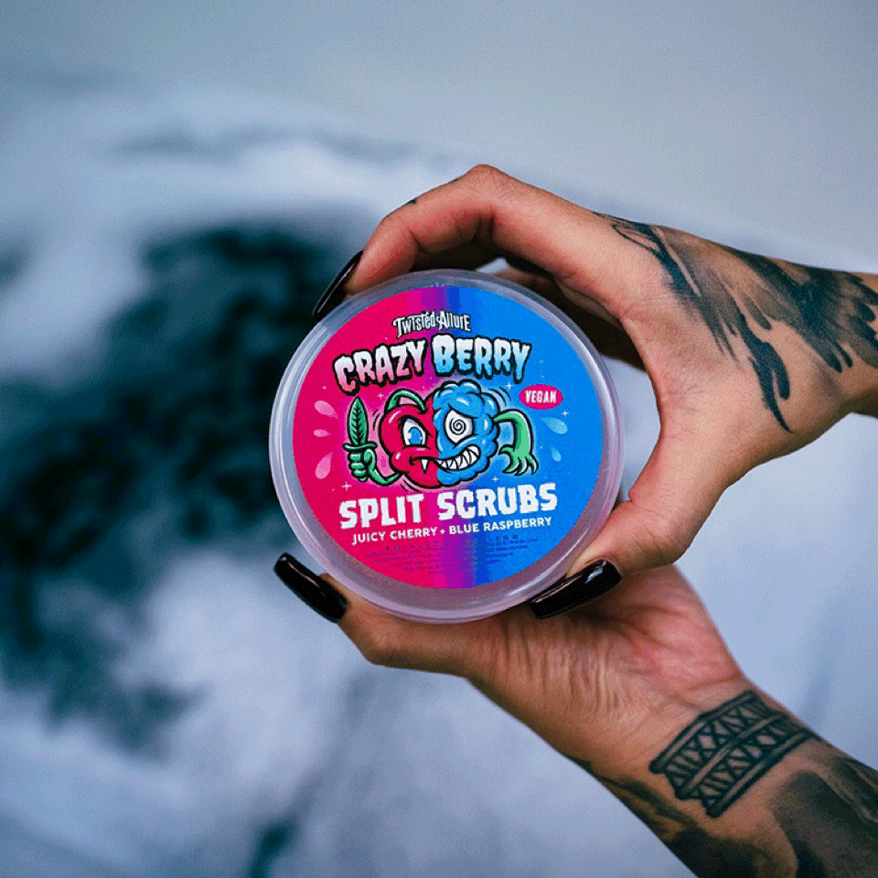 Crazy Berry Split Scrub