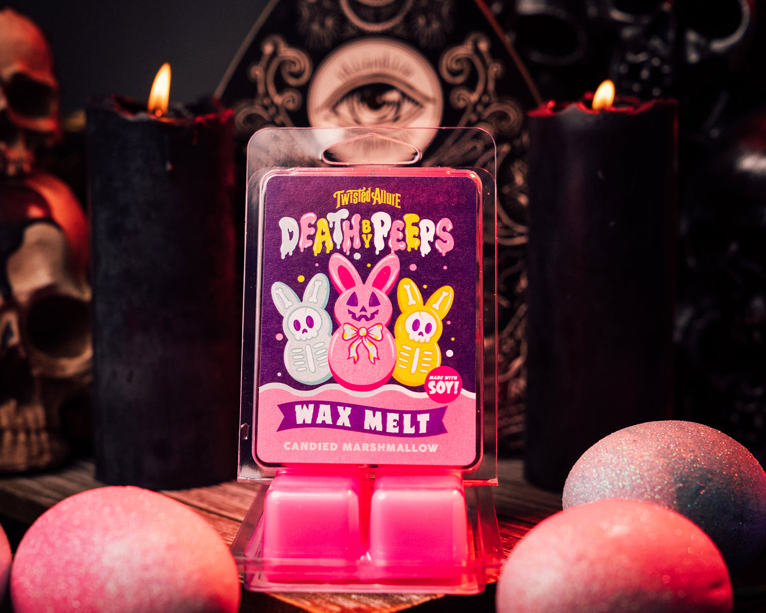 Death by Peeps Wax Melts