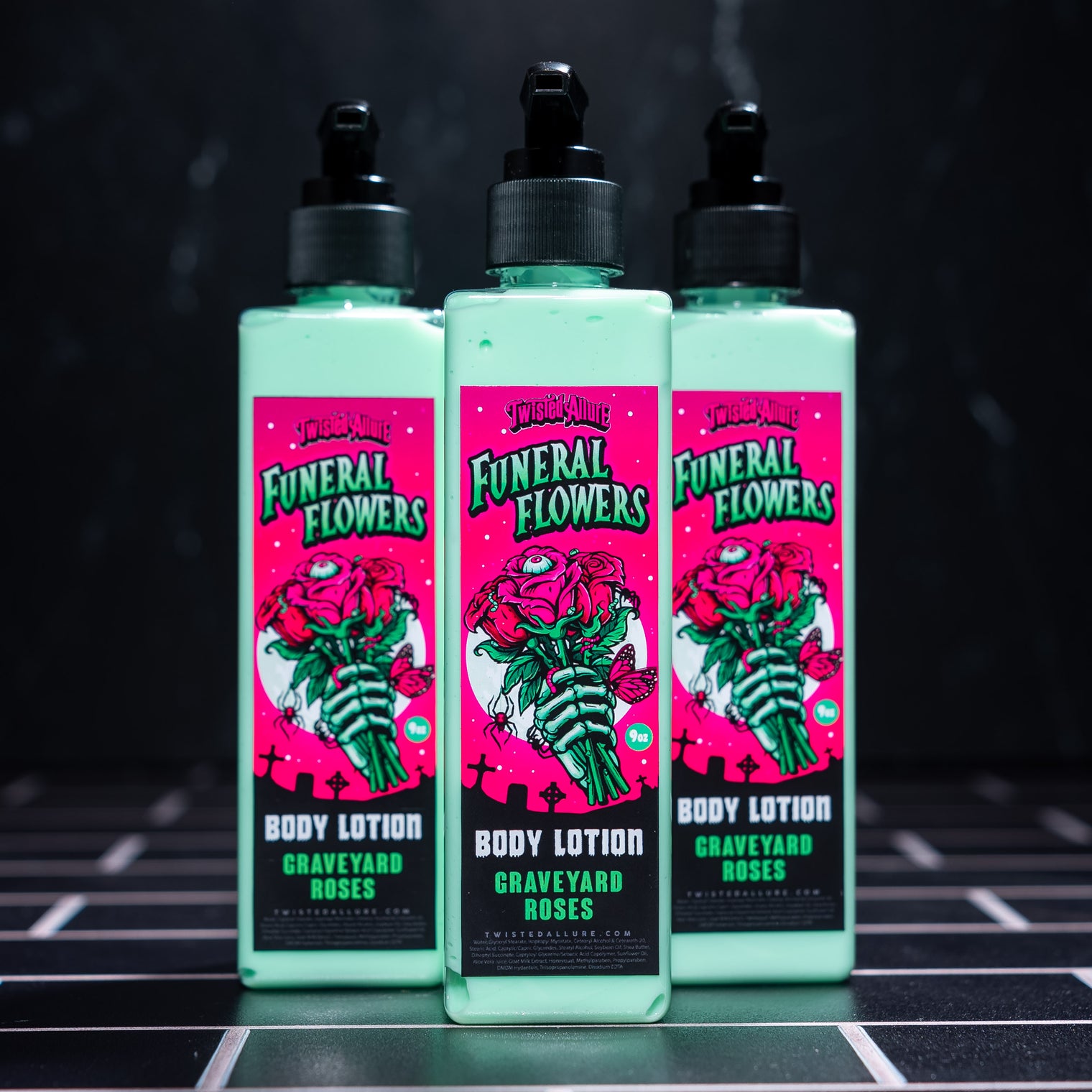 Funeral Flowers Body Lotion