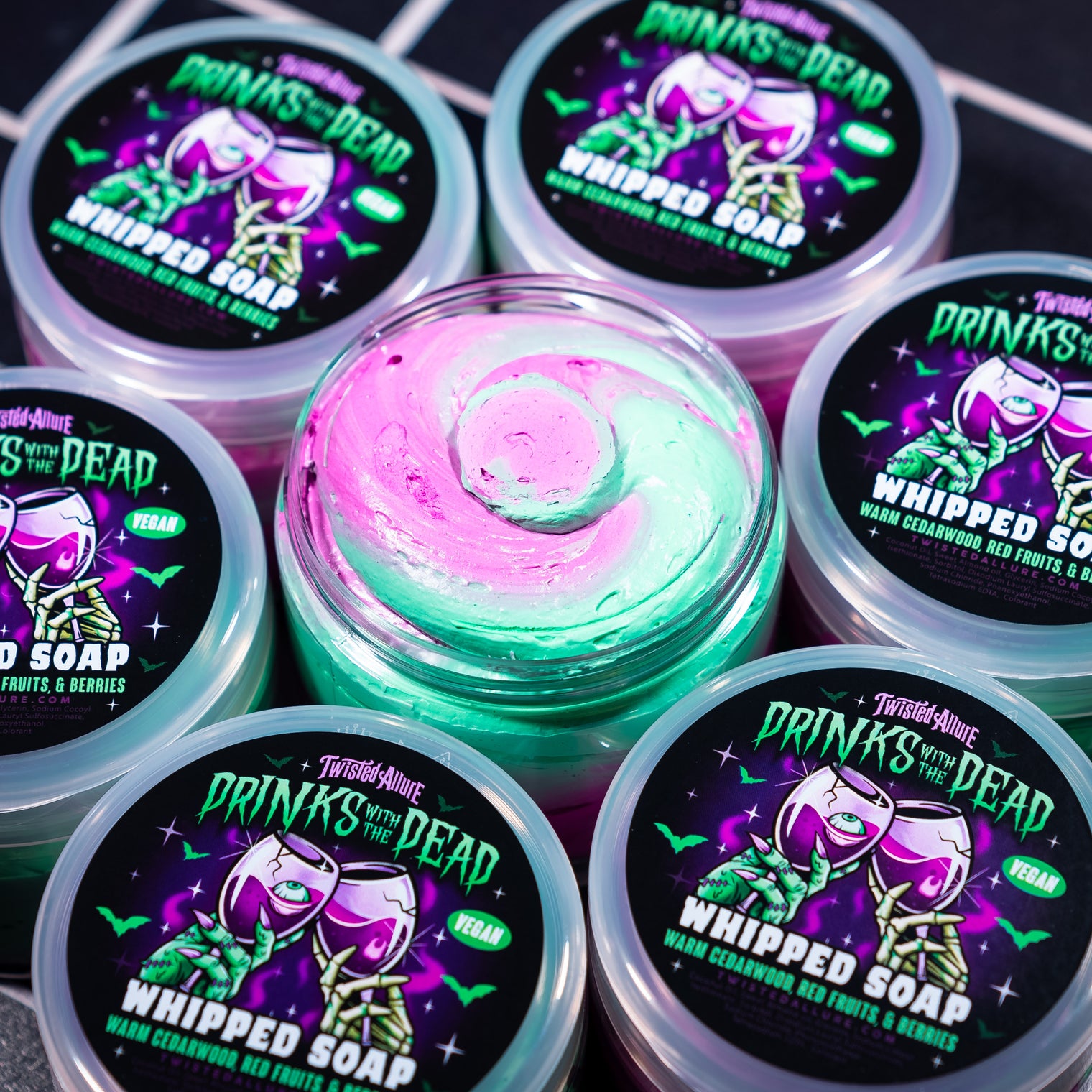 Drinks with the Dead Whipped Soap