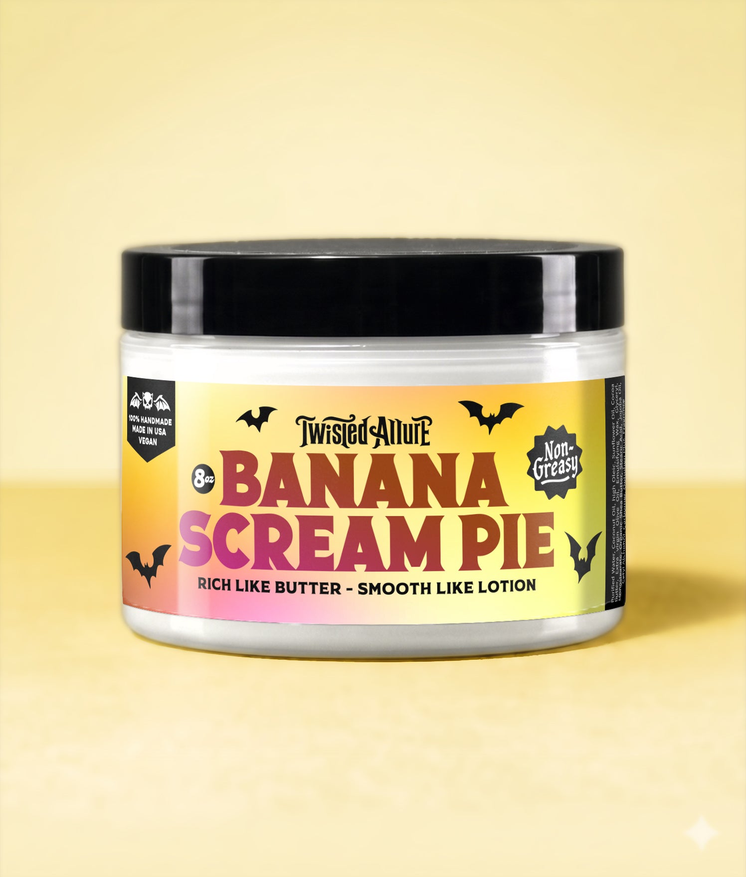 Banana Scream Pie Emulsified Body Butter