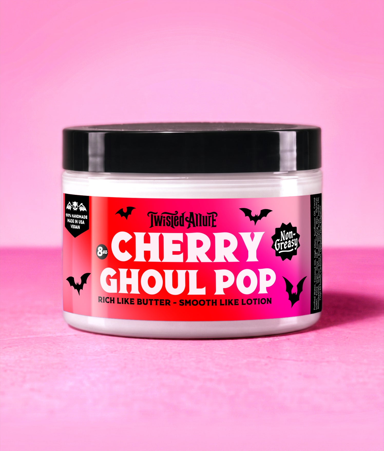 Cherry Ghoul Pop Emulsified Body Butter