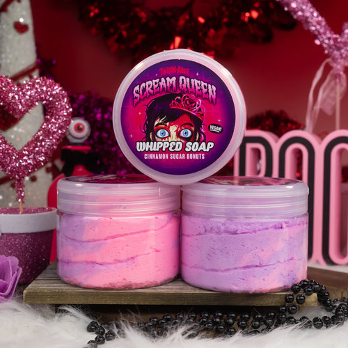 Scream Queen Whipped soap