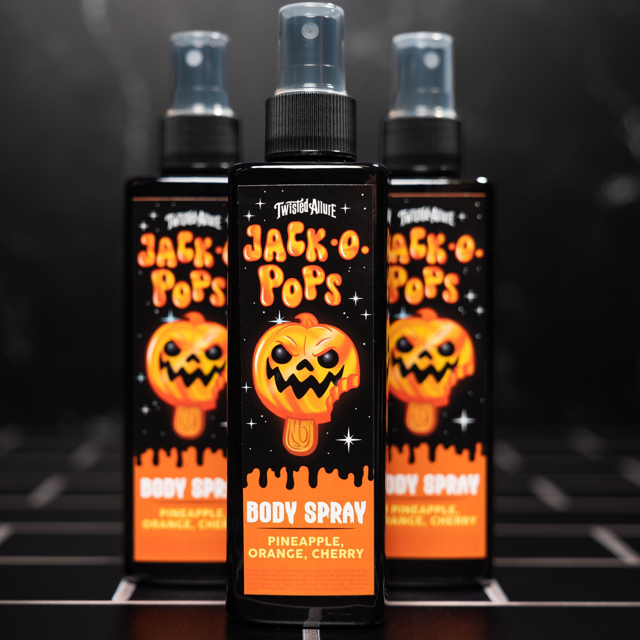 Jack O Pops body spray (pineapple, orange & cherry)