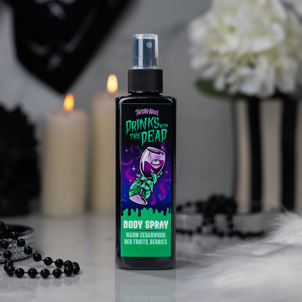 Drinks with the Dead Body Spray (Cedarwood, red fruits & berries)