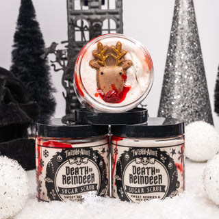 Death by Reindeer Sugar Scrub