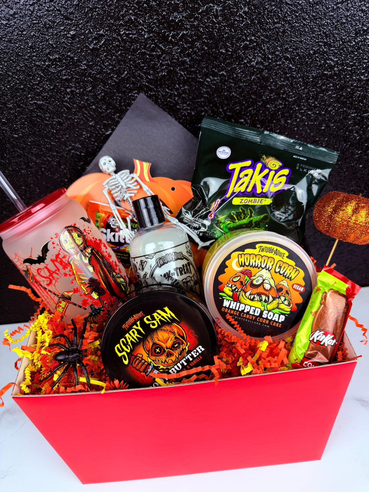 Trick Or Treat Glass Can Set