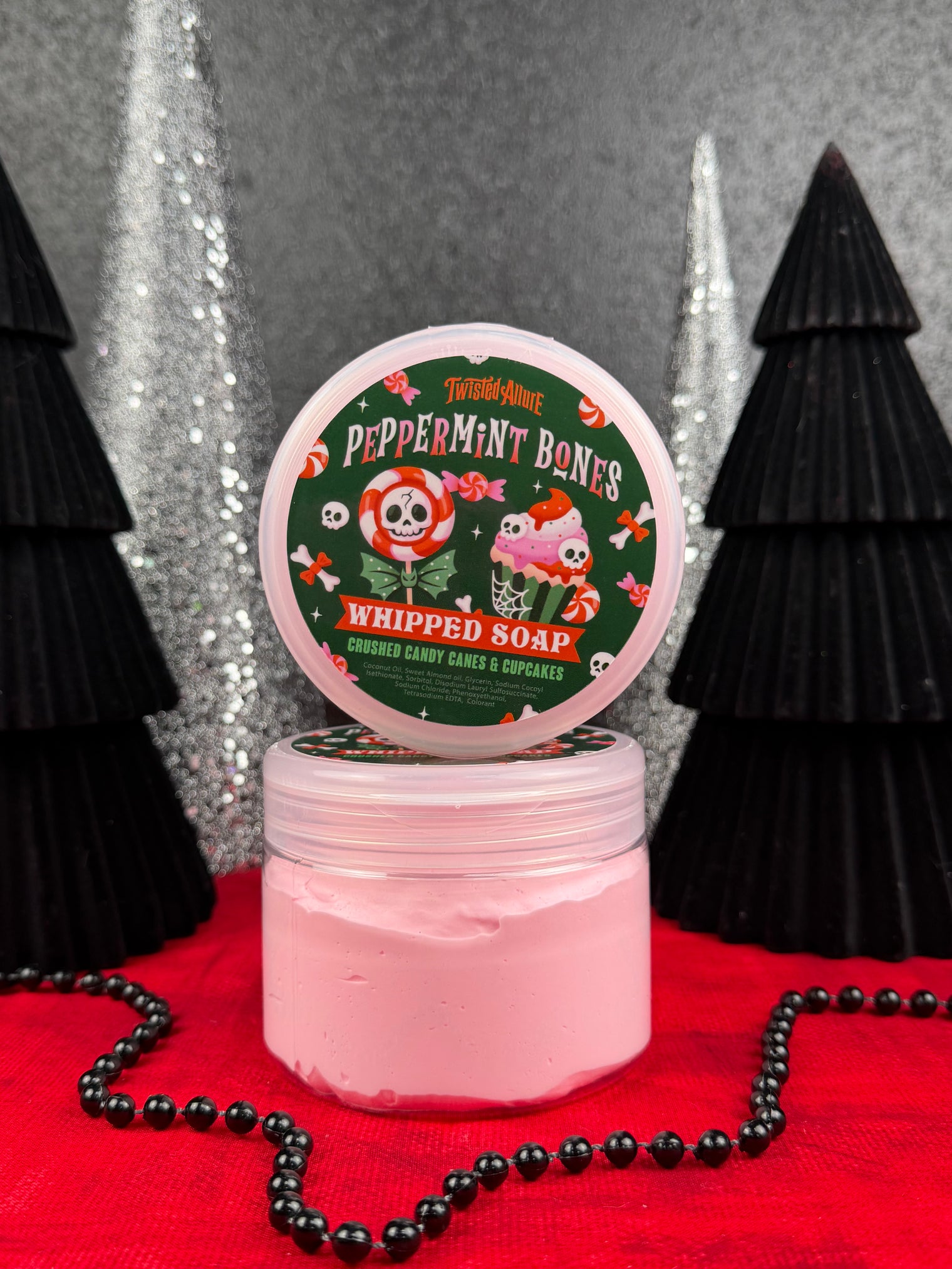 Peppermint Bones Whipped Soap