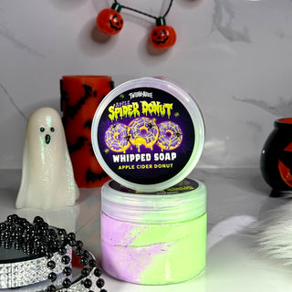 Apple Spider Donut Whipped Soap