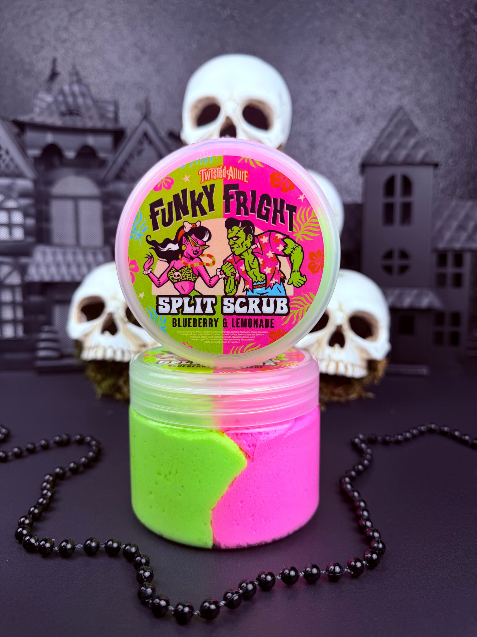 Funky Fright Split Scrub