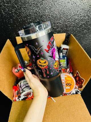 Terrifier Black Tumbler Set