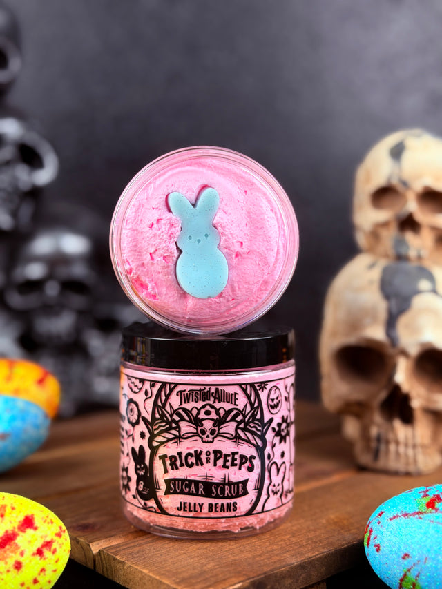 Trick Or Peeps Sugar Scrub