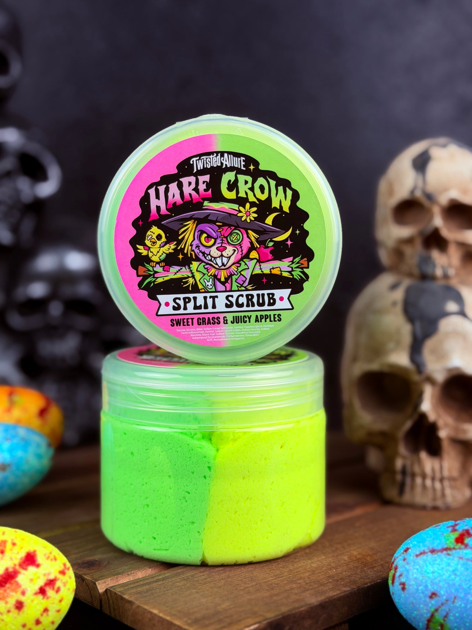 Hare Crow Split Scrub