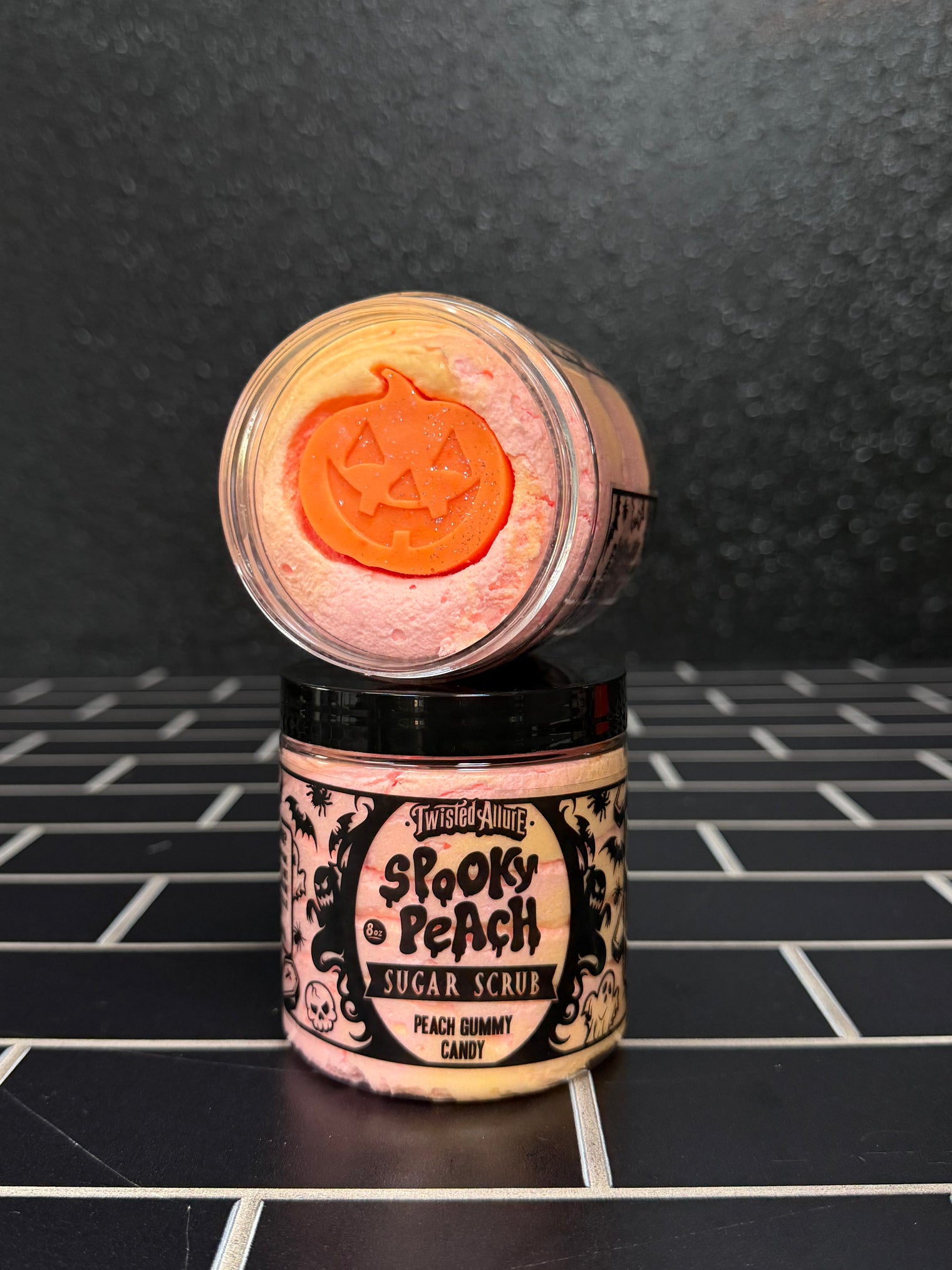 Spooky Peach Sugar Scrub