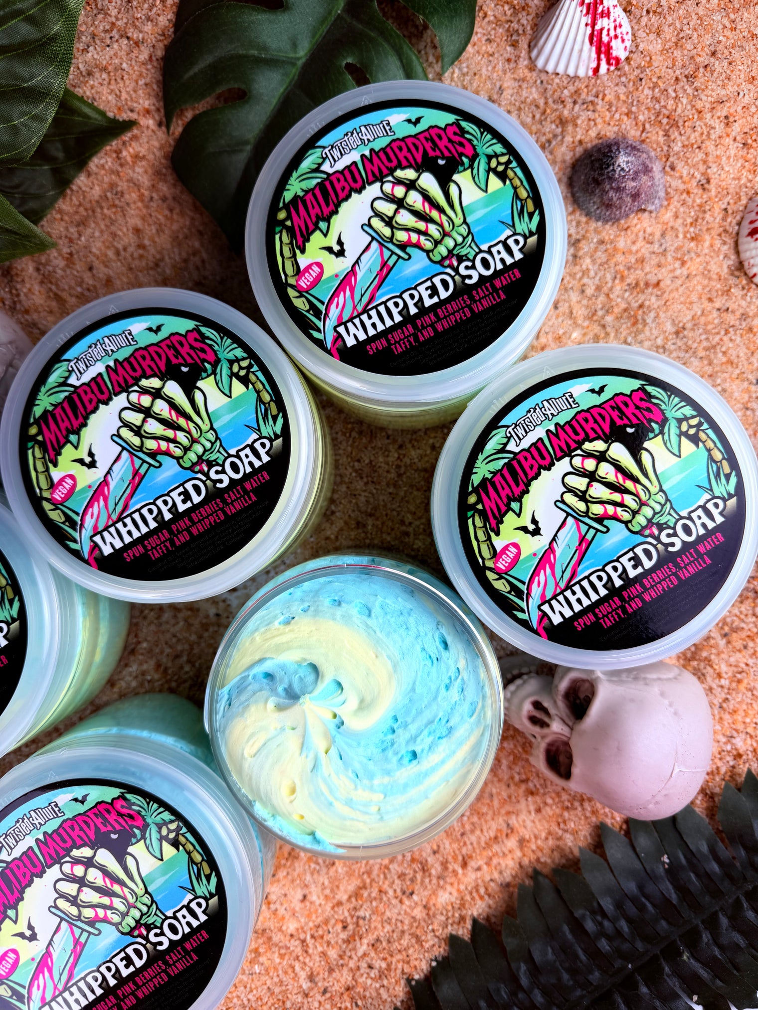 Malibu Murders Whipped Soap