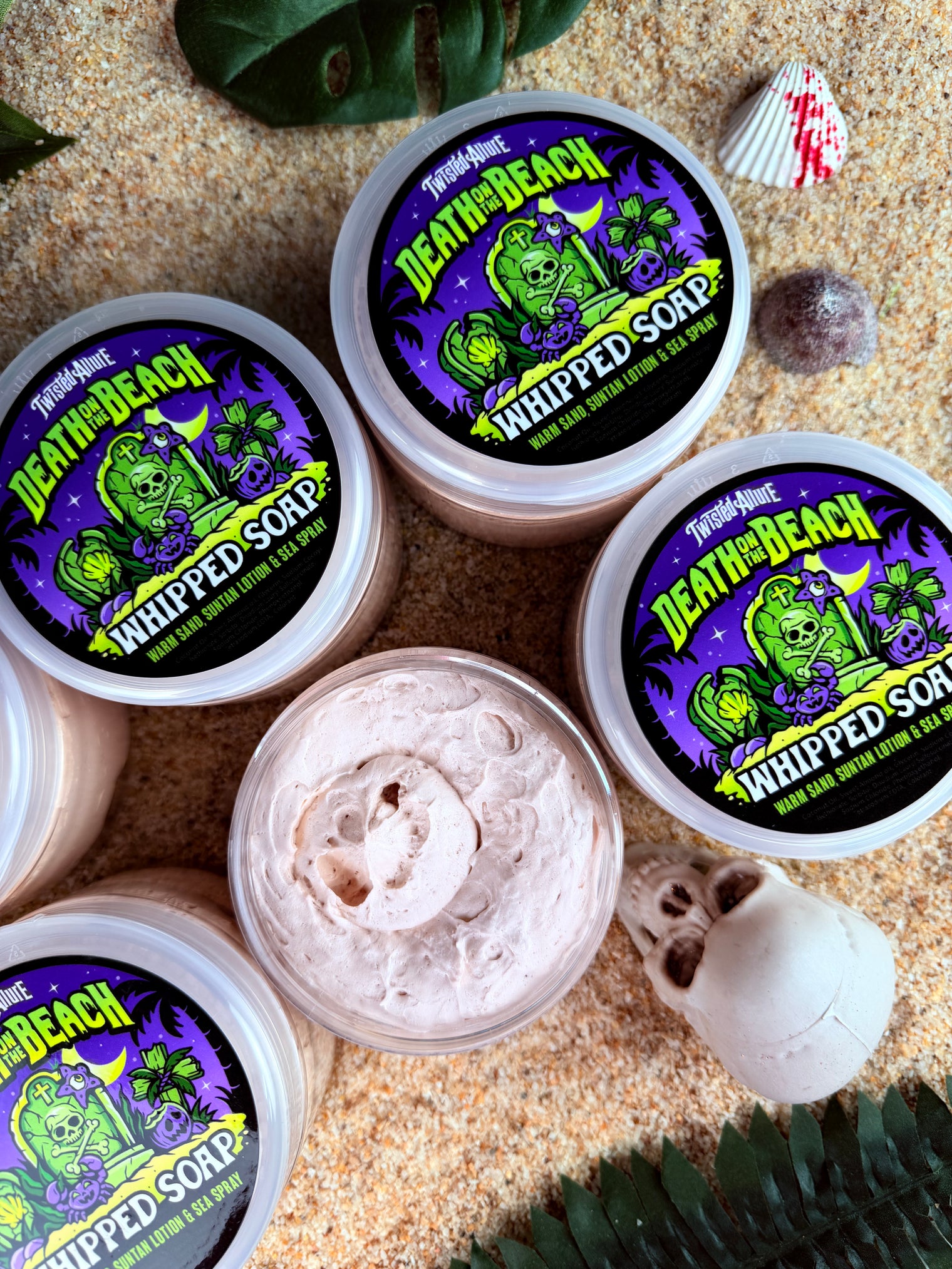 Death On The Beach Whipped Soap