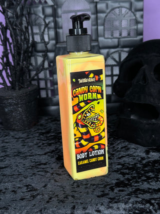 Candy Corn Worm Body Lotion