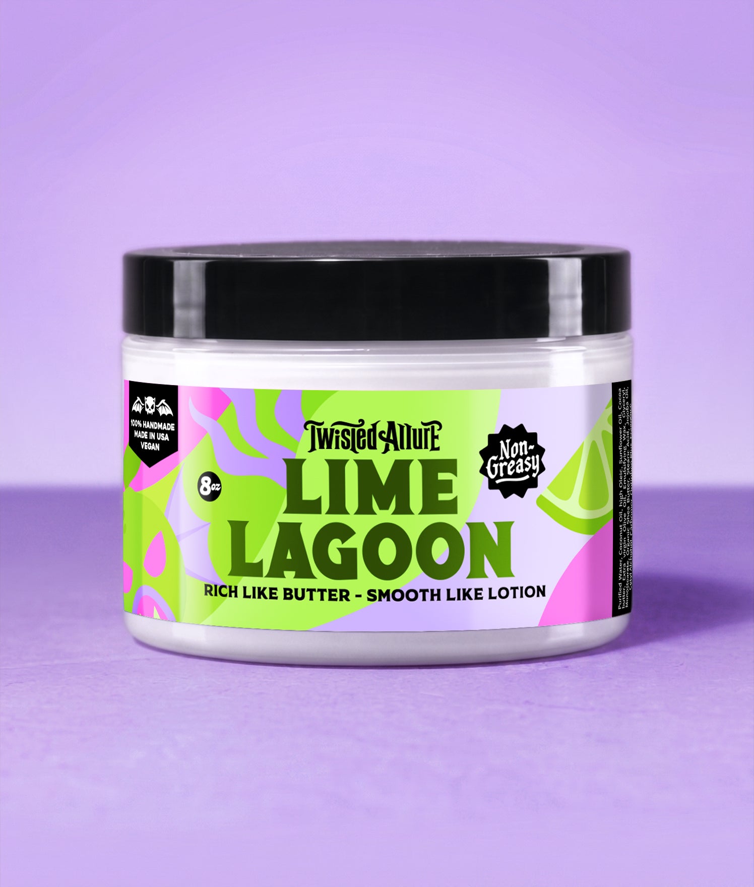 Lime Lagoon Emulsified Body Butter