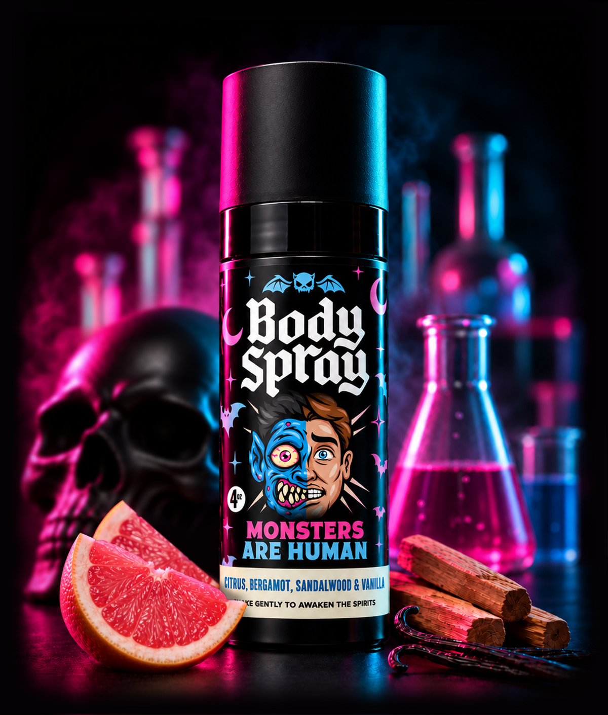Monsters are Human  Body Spray