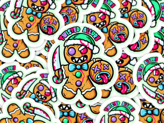 GingerDEAD Man Sticker