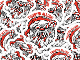 Horror Santa  Sticker