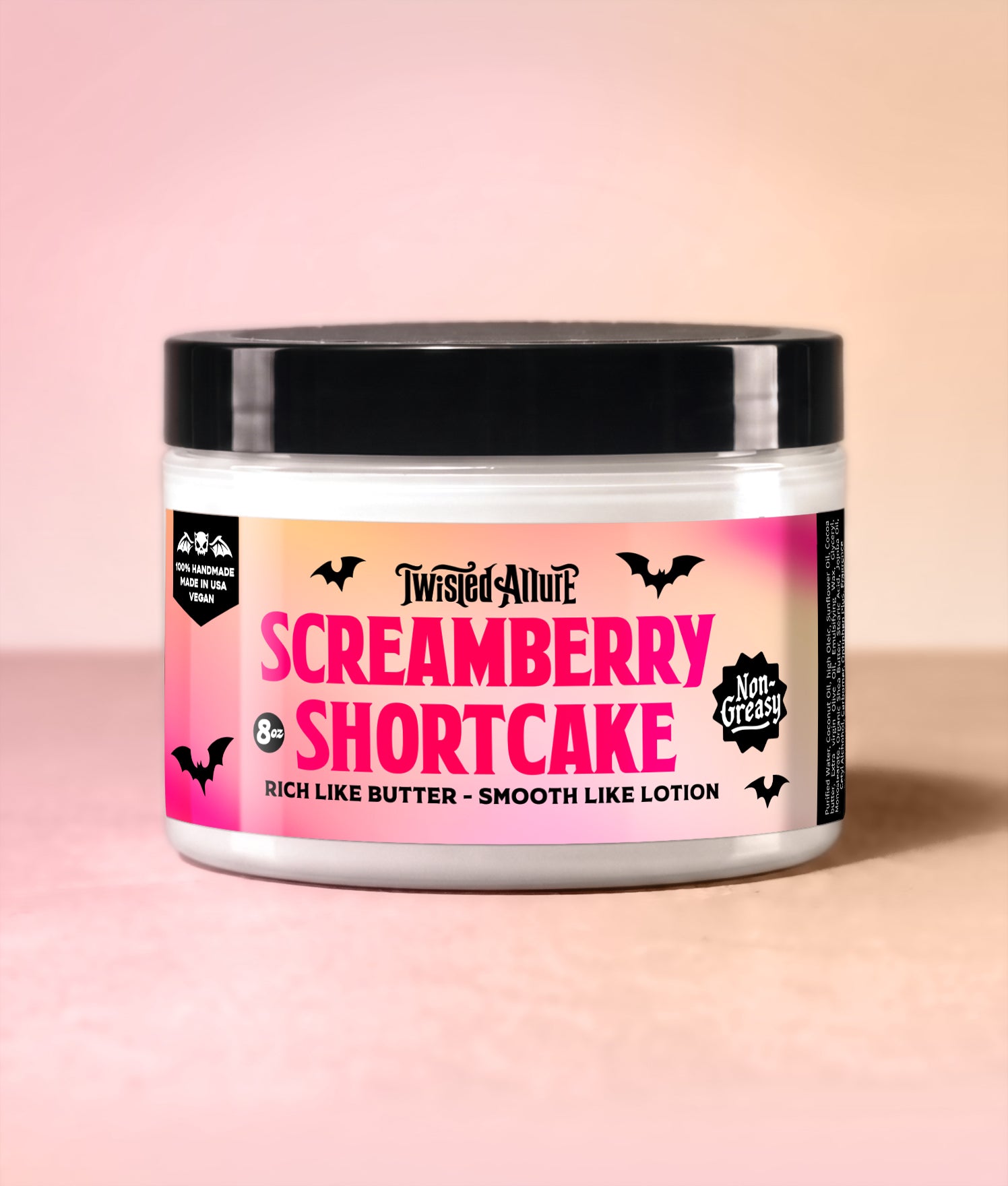 Screamberry Shortcake Emulsified Body Butter