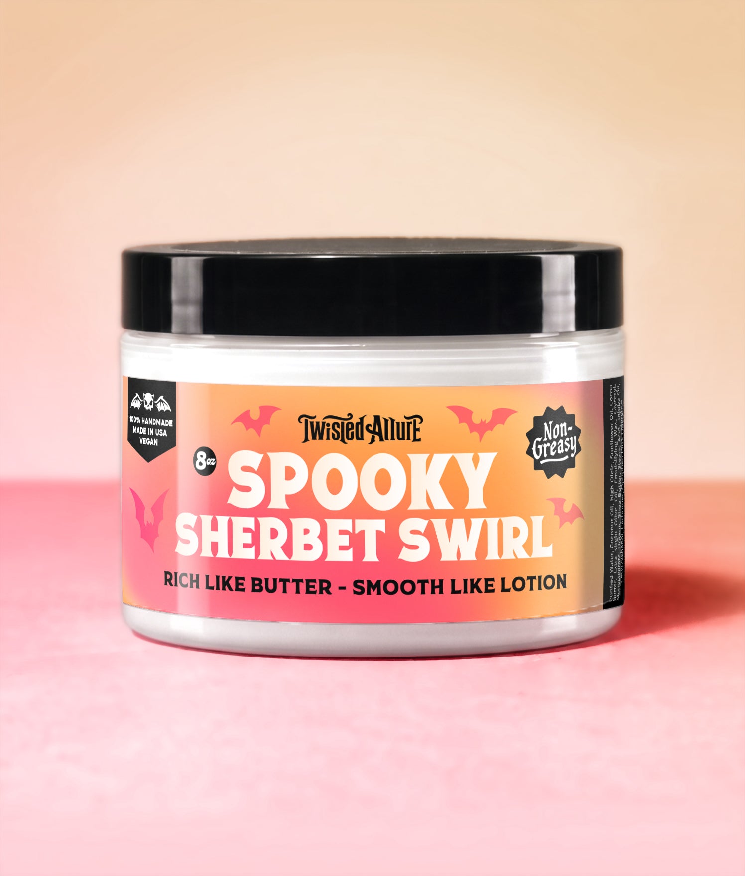 Spooky Sherbet Swirl Emulsified Body Butter