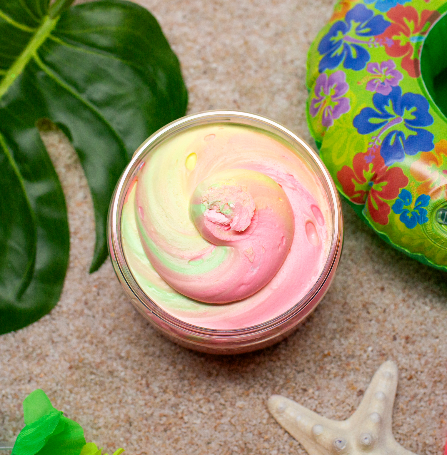 Ghostly Colada Whipped Soap
