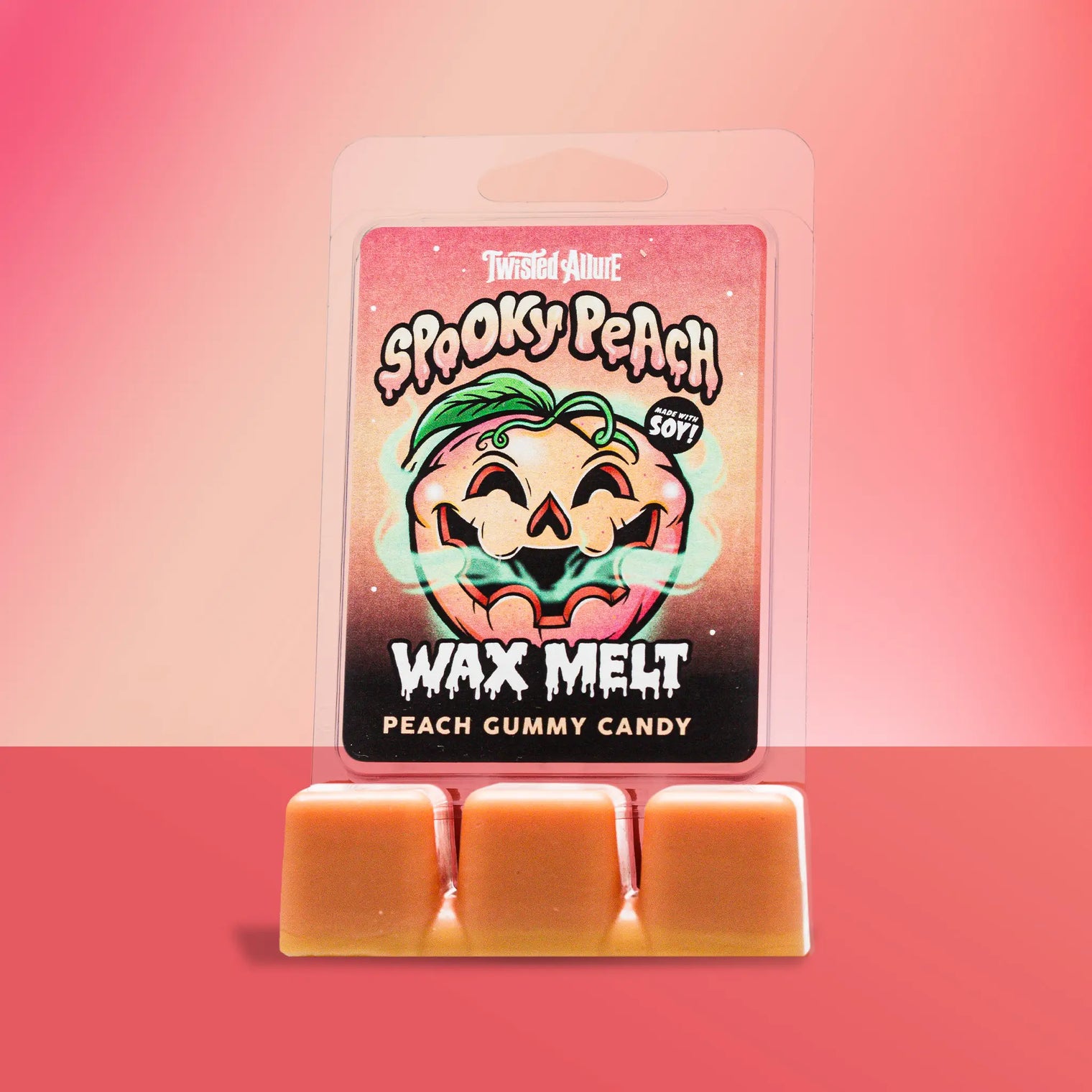 Spooky Peach Wax Melt