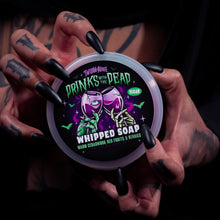 Load image into Gallery viewer, Drinks with the Dead Whipped Soap (Cedarwood, red fruits &amp; berries)