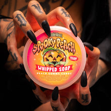 Load image into Gallery viewer, Spooky Peach Whipped Soap (Peach Gummy Candy)
