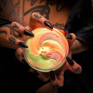Sherbet Skulls Whipped Soap (Rainbow Sherbet Ice Cream)