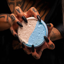 Load image into Gallery viewer, Waffle Berry Boogeyman Split Scrub (Blueberry Cheesecake Ice Cream &amp; Waffle Cone)