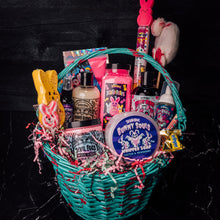 Load image into Gallery viewer, Teal Wicker Bloody Basket