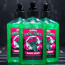 Load image into Gallery viewer, Funeral Flowers Hand Soap (Graveyard Roses)