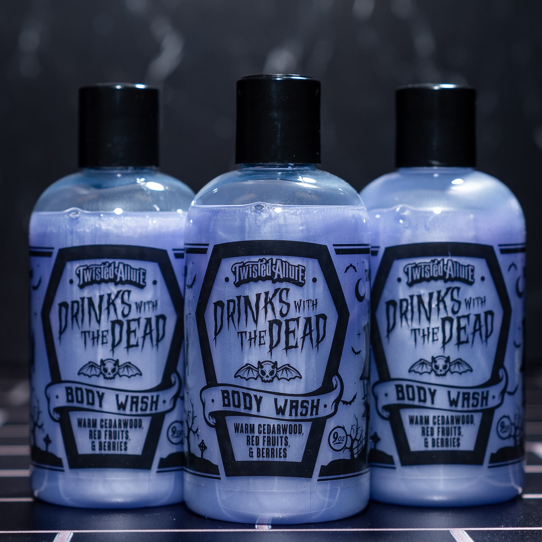 Drinks with the Dead Body Wash (Cedarwood, red fruits & Berries)