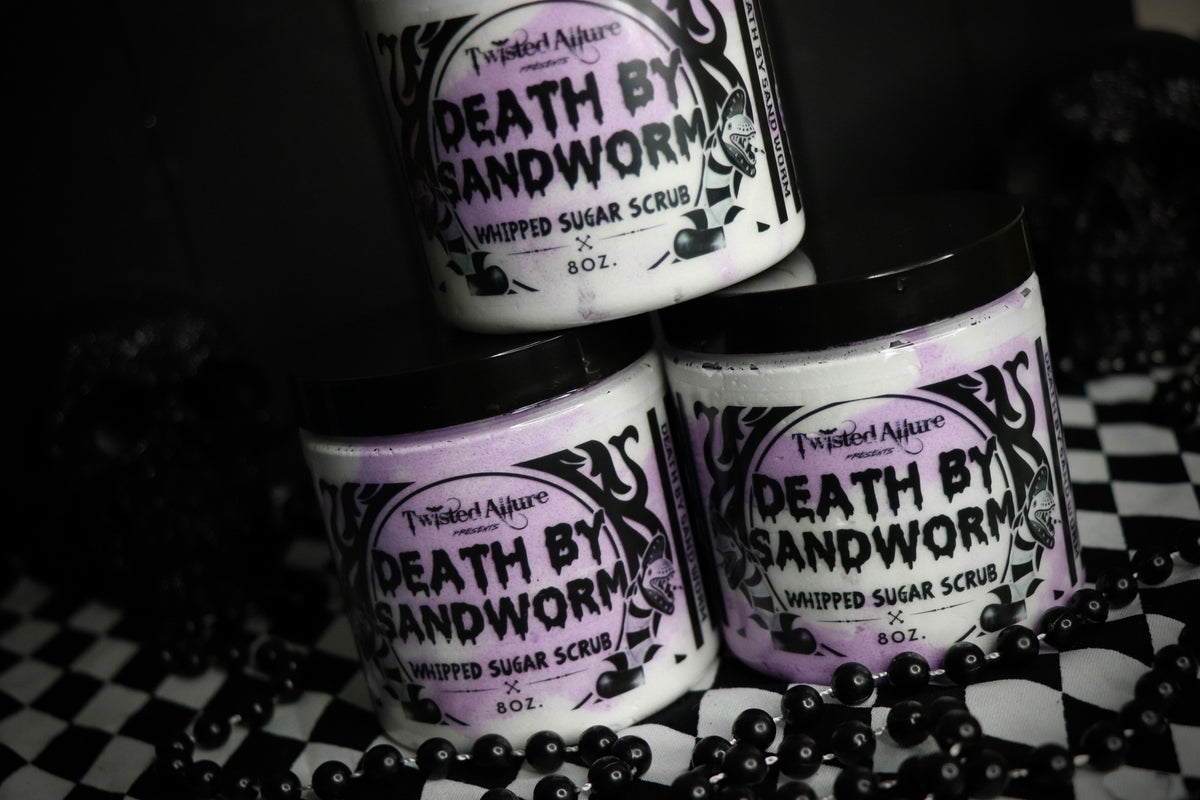 Death by Sandworm  Sugar Scrub